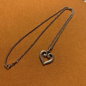 James Avery open heart necklace
